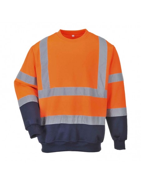 Portwest Two Tone Hi-Vis Sweatshirt