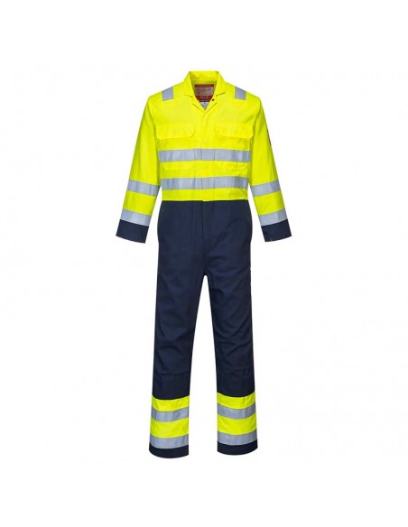 Portwest Hi-Vis Anti-Static Bizflame Pro Coverall