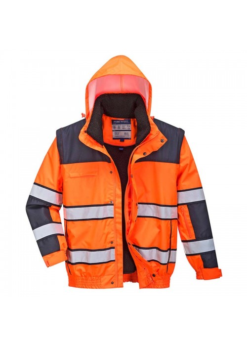 Portwest Hi-Vis Classic Bomber Jacket