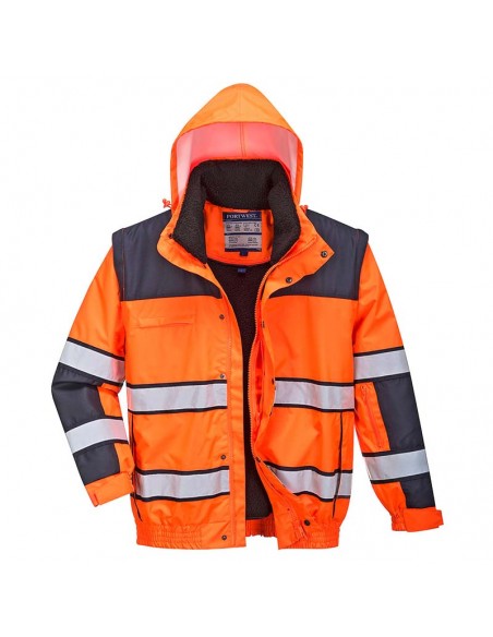 Portwest Hi-Vis Classic Bomber Jacket
