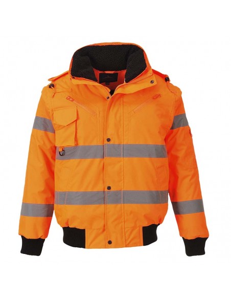 Portwest Hi-Vis 3-in-1 Bomber Jacket