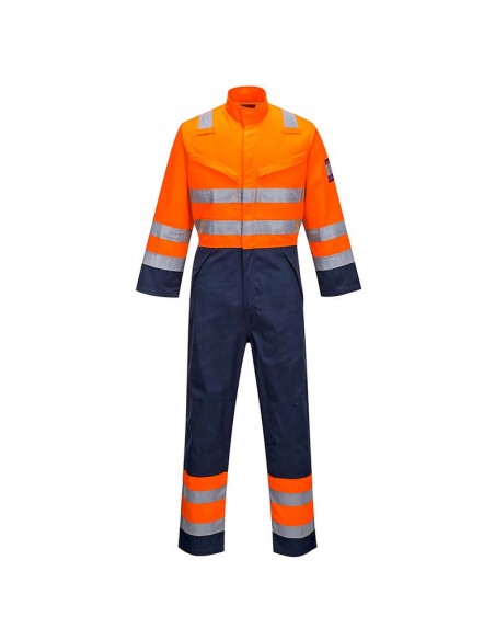 Portwest Modaflame RIS Navy/Orange Coverall