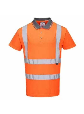 Portwest Hi-Vis Short Sleeved Polo RIS