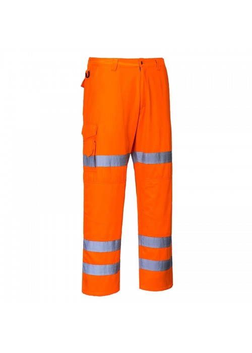 Portwest Hi-Vis Three Band Combat Trousers