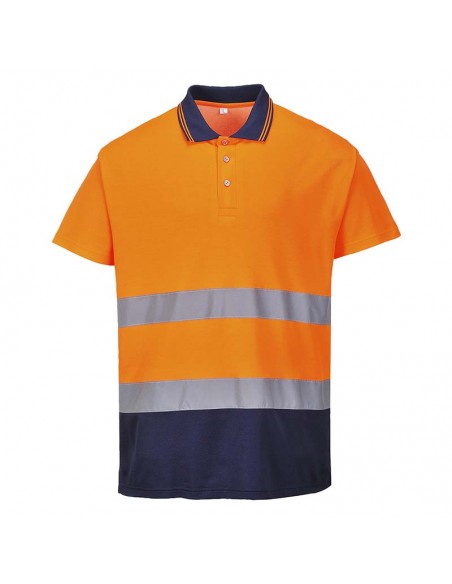 Portwest Two Tone Cotton Comfort Polo