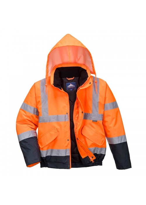 Portwest Hi-Vis Two Tone Bomber Jacket