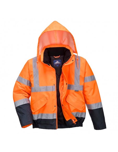 Portwest Hi-Vis Two Tone Bomber Jacket