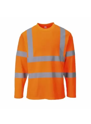 Portwest Hi-Vis Long Sleeved T-Shirt