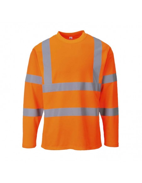 Portwest Hi-Vis Long Sleeved T-Shirt