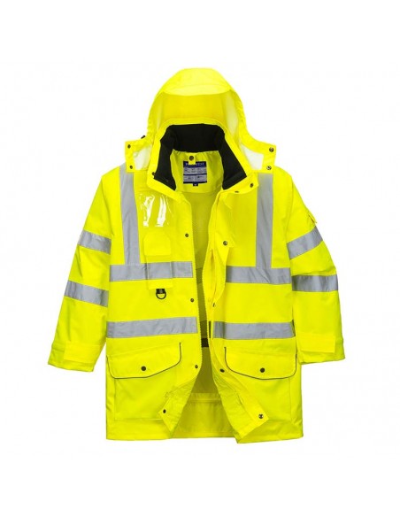 Portwest Hi-Vis 7-in-1 Traffic Jacket