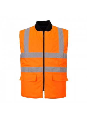 Portwest Hi-Vis Reversible Bodywarmer