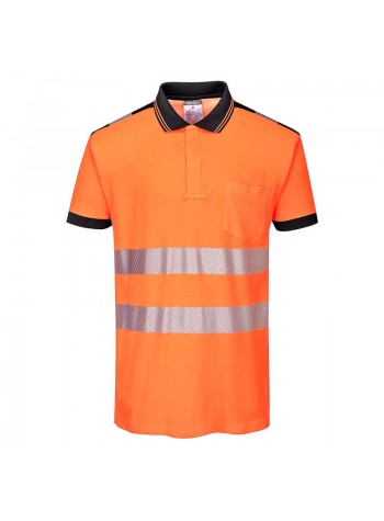 Portwest PW3 Hi-Vis Polo Shirt S/S