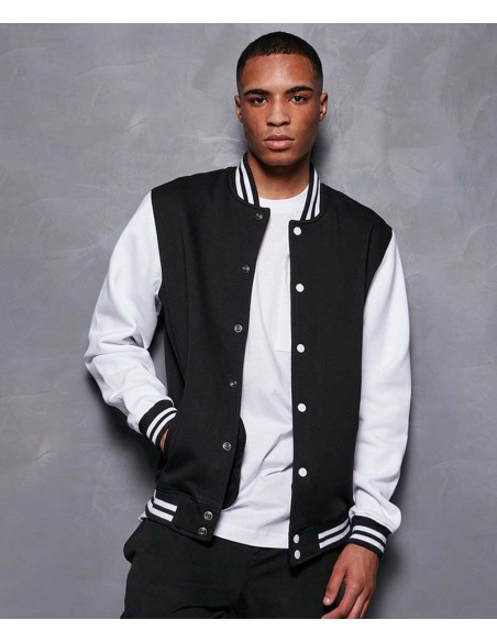 Build Your Brand Basic Basic college jacket