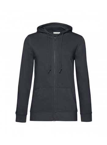 B&C Organic Zipped Hoodie /women 2