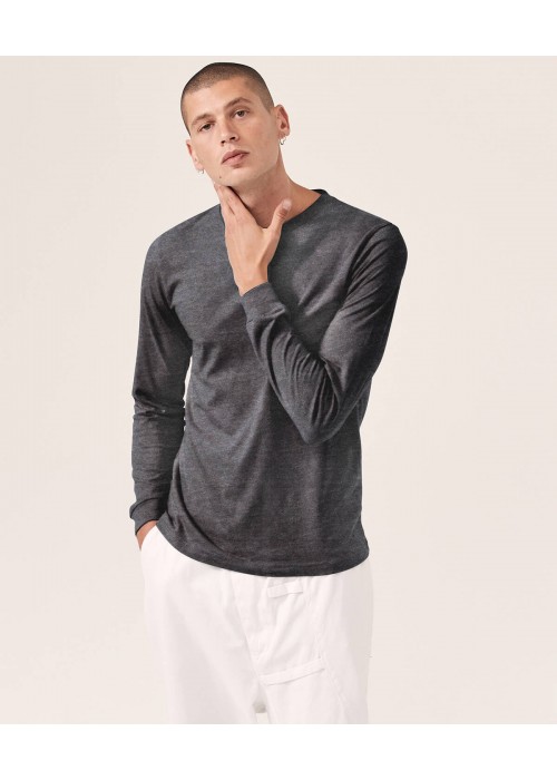 Bella+Canvas Unisex heather CVC long sleeve...