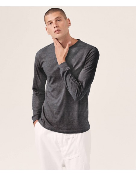 Bella+Canvas Unisex heather CVC long sleeve t-shirt