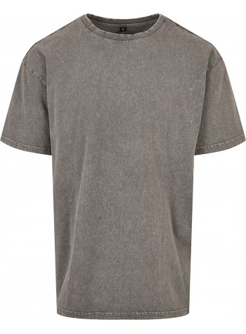Build Your Brand Acid washed heavy oversized tee