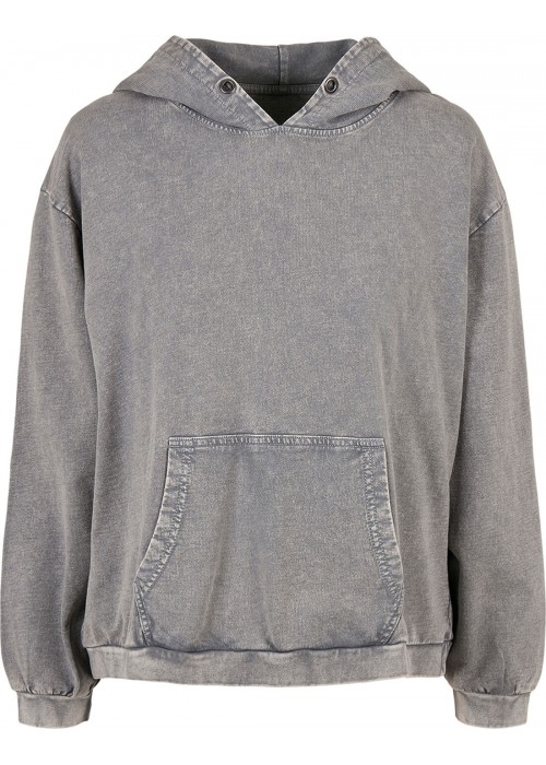 Build Your Brand Women's acid washed oversized...