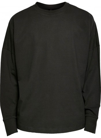 Build Your Brand Oversize cut on sleeve long sleeve
