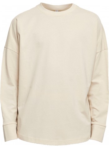 Build Your Brand Oversize cut on sleeve long sleeve 2