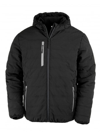 Result Genuine Recycled Recycled black compass padded winter jacket 2