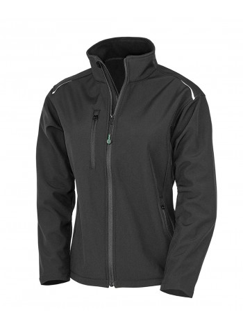 Result Genuine Recycled Women's recycled 3-layer printable softshell jacket