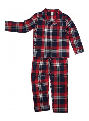 SF Minni Kids tartan lounge set