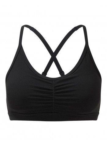 TriDri® Women's ruched sports bra (medium impact)