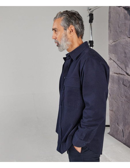 Front Row Drill overshirt