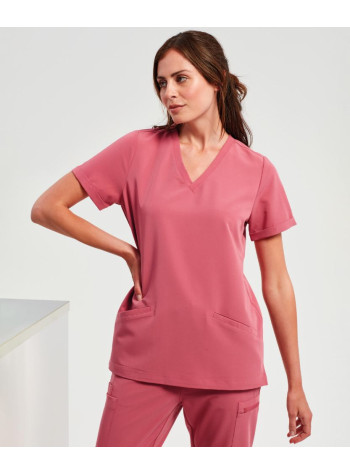 Women’s 'Invincible' Onna-stretch Scrub Tunic | Customisable Care Wear