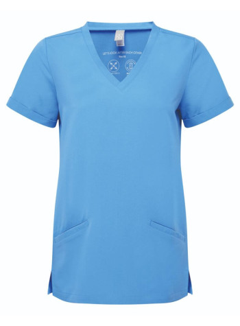 Women’s 'Invincible' Onna-stretch Scrub Tunic | Customisable Care Wear 2