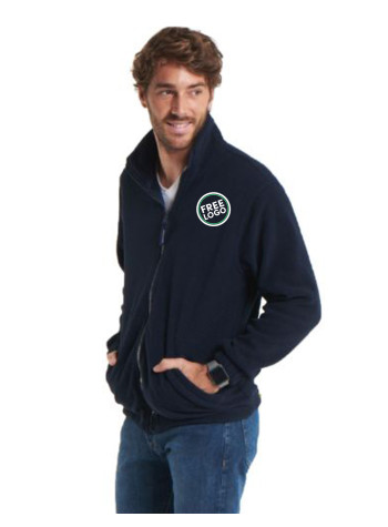 6 of our best-selling Classic Full Zip Fleece Jackets with FREE LOGO and FREE DELIVERY included. 2