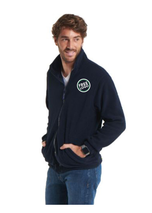 Bundle: 6 Classic Full Zip Fleece Jackets with...
