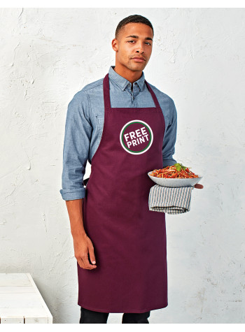 A bundle containing 48 sustainable 100% organic cotton aprons with FREE LOGO and FREE DELIVERY included. 2