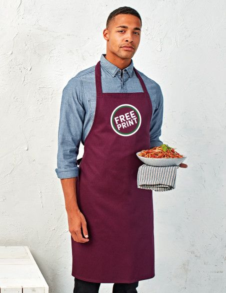 Bundle: 48 x 100% Organic Cotton Aprons with FREE Logo