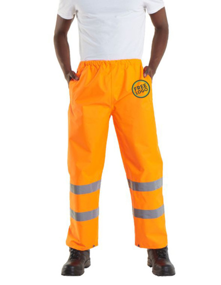 Bundle: 4 x Hi-Vis Trousers with FREE Logo