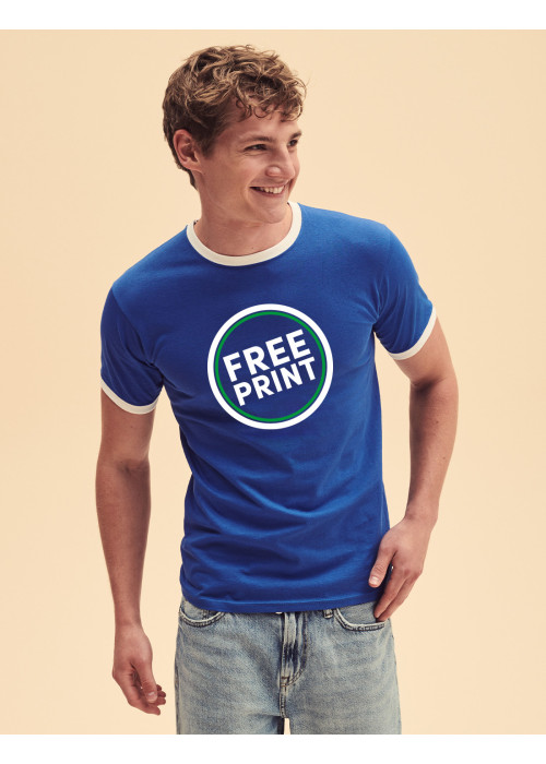 Bundle: 50 x Cotton Ringer T-Shirts with Free...