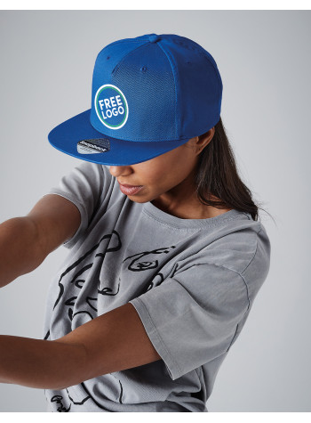 A bundle containing 24 x 5-panel Snapback Rapper Caps with FREE Logo & FREE DELIVERY included. 2