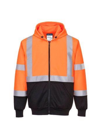 Portwest Hi-Vis Contrast Zipped Hood