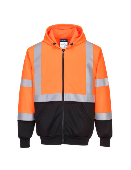 Portwest Hi-Vis Contrast Zipped Hood