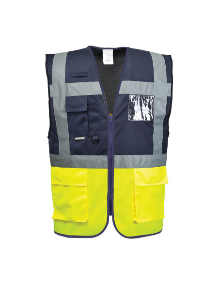 Portwest Paris Hi-Vis Contrast Executive Vest