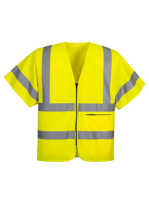 Portwest Hi-Vis Band and Brace Zip Vest S/S