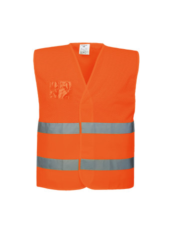 Portwest Hi-Vis Half Mesh Two Band Vest