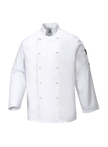 Portwest Suffolk Chefs Jacket L/S