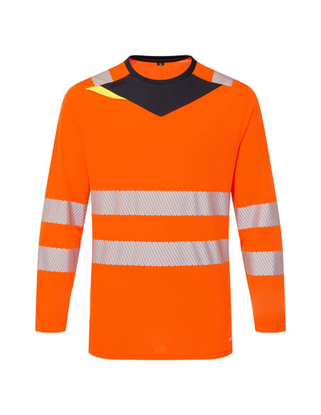 Portwest DX4 Hi-Vis T-Shirt L/S