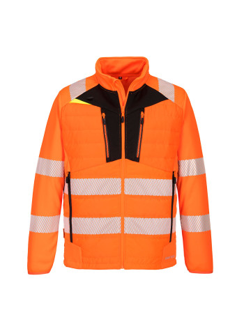 Portwest DX4 Hi-Vis Hybrid Baffle Jacket 2