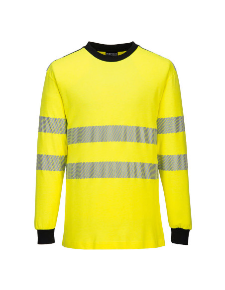 Portwest PW3 Flame Resistant Hi-Vis T-Shirt