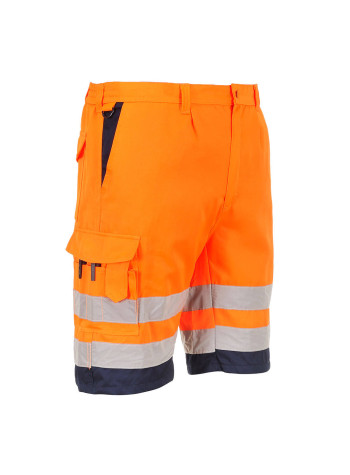 Portwest Hi-Vis Lightweight Polycotton Shorts