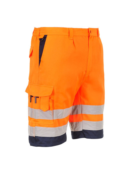 Portwest Hi-Vis Lightweight Polycotton Shorts