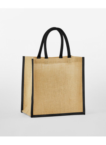 Westford Mill Natural Starched Jute Mini Gift Bag 2